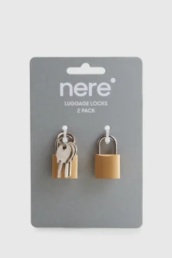 Brass Lock 2 Pack