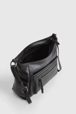 Carrie Leather Crossbody Bag