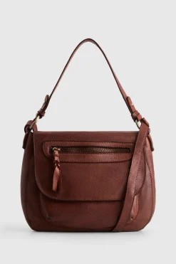 Carrie Leather Shoulder Bag