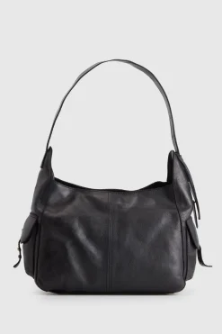 Cece Leather Hobo Bag