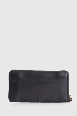 Cece Leather Large Tab Wallet