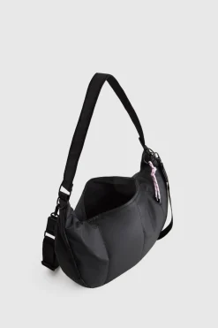 Coated Crescent Sling Bag
