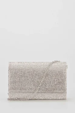 Diamante Clutch Bag