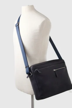 Ezra Leather EW Zip Satchel