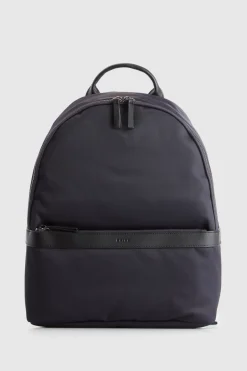 Finn Nylon/Leather Trim Backpack