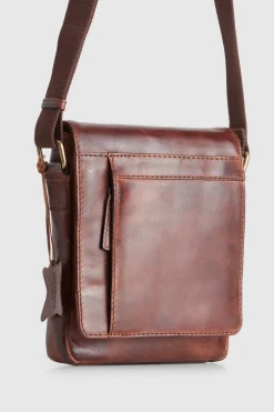 Flynn Leather N/S Satchel