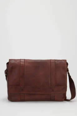 Flynn Leather Satchel