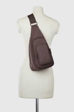 Gia RFID Pocket Nylon Sling Bag