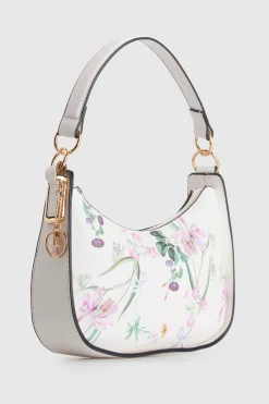 Iris Floral Shoulder Bag