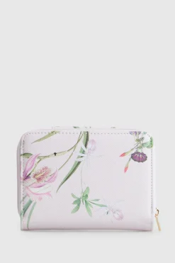 Iris Floral Small Tab Wallet