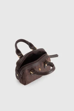 Jacquard Micro Crossbody Bag
