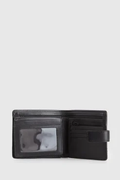 Leather Tab Wallet