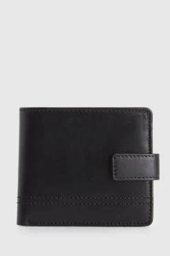Leather Tab Wallet