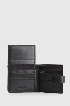 Leather Tab Wallet