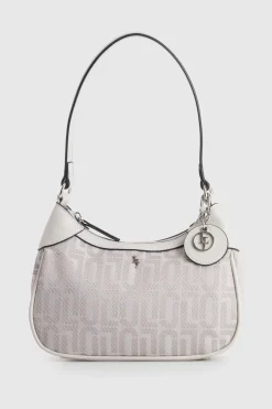 Logo Jacquard Shoulder Bag