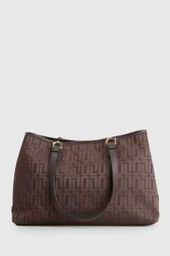 Logo Jacquard Tote Bag
