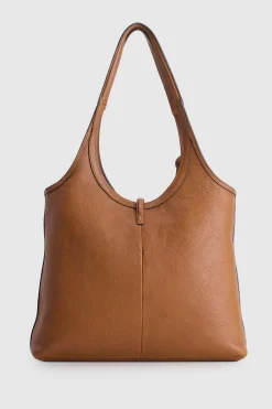 Maisy Leather Tassel Tote Bag