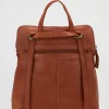 Maya Leather Convertible Backpack