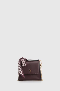 Micro Scarf Top Handle Bag