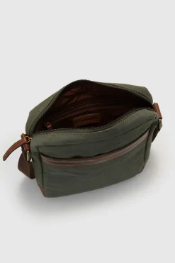 Noah Canvas/Lea Trim NS Satchel