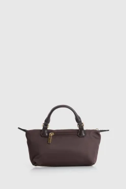 Noosa Leather Trim Crossbody Bag