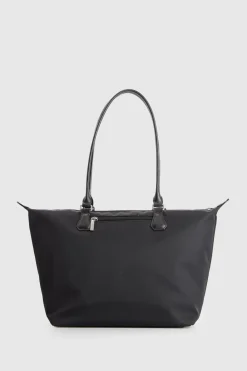 Noosa Leather Trim Tote Bag