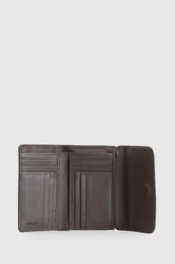 RFID Daisy Leahter Meadium Wallet
