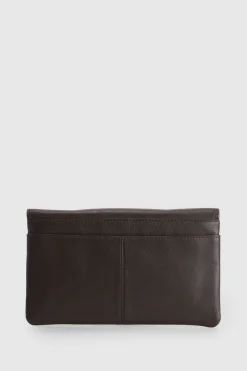 RFID Daisy Leather Travel Wallet