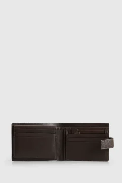 RFID Ellis Leather Tab Wallet