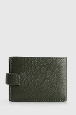 RFID Ellis Leather Tab Wallet