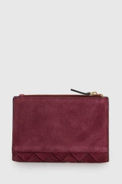 RFID Ines Suede Weave Med Wallet