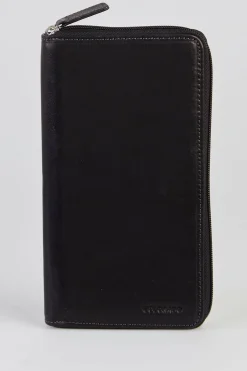 RFID Leather Passport Wallet