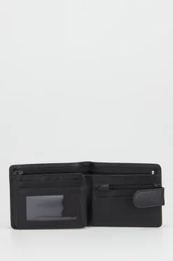 RFID Leather Tab Wallet