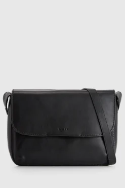 Sofia Leather Flap Crossbody Bag