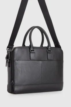 Theo Leather Twin Handle Brief