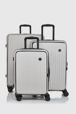 Venture Dual Open 3pc Suitcase Set