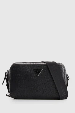Viviette Double Zip Crossbody Bag