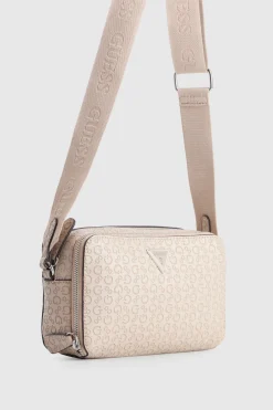 Viviette Double Zip Crossbody Bag