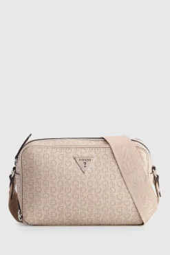 Viviette Double Zip Crossbody Bag