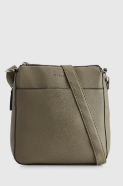 Zip Expandable Crossbody Bag