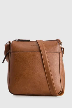 Zip Expandable Crossbody Bag
